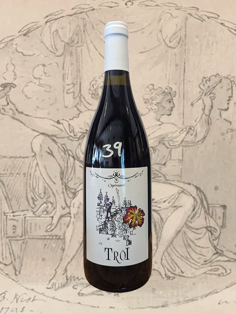 A bottle of Ognissanti Troi NV from Piemonte, Italy