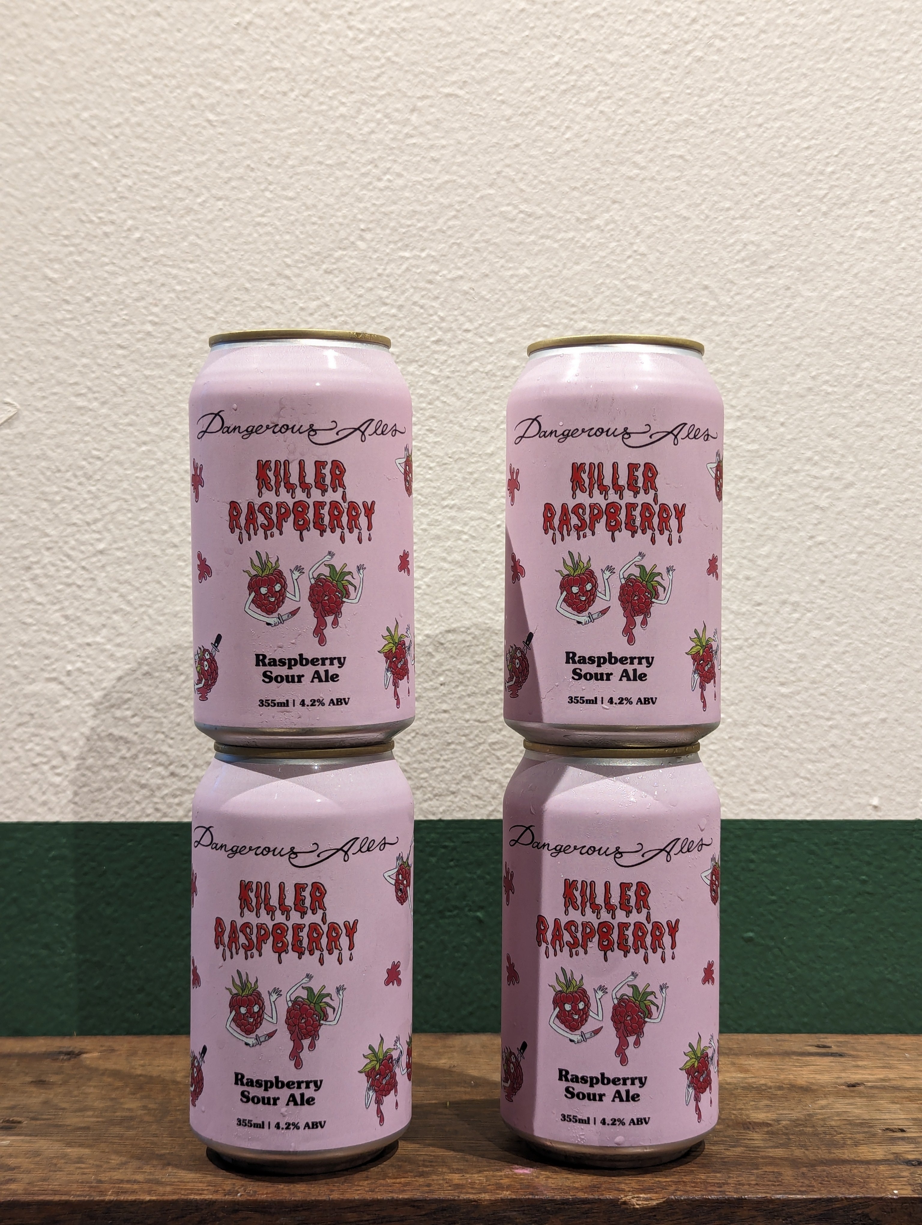 Dangerous Ales 'Killer Raspberry' Sour Ale | South Coast