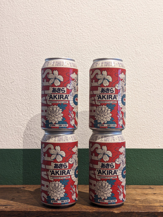 2Halfs 'Akira' Japanese Style Lager | Alexandria, NSW
