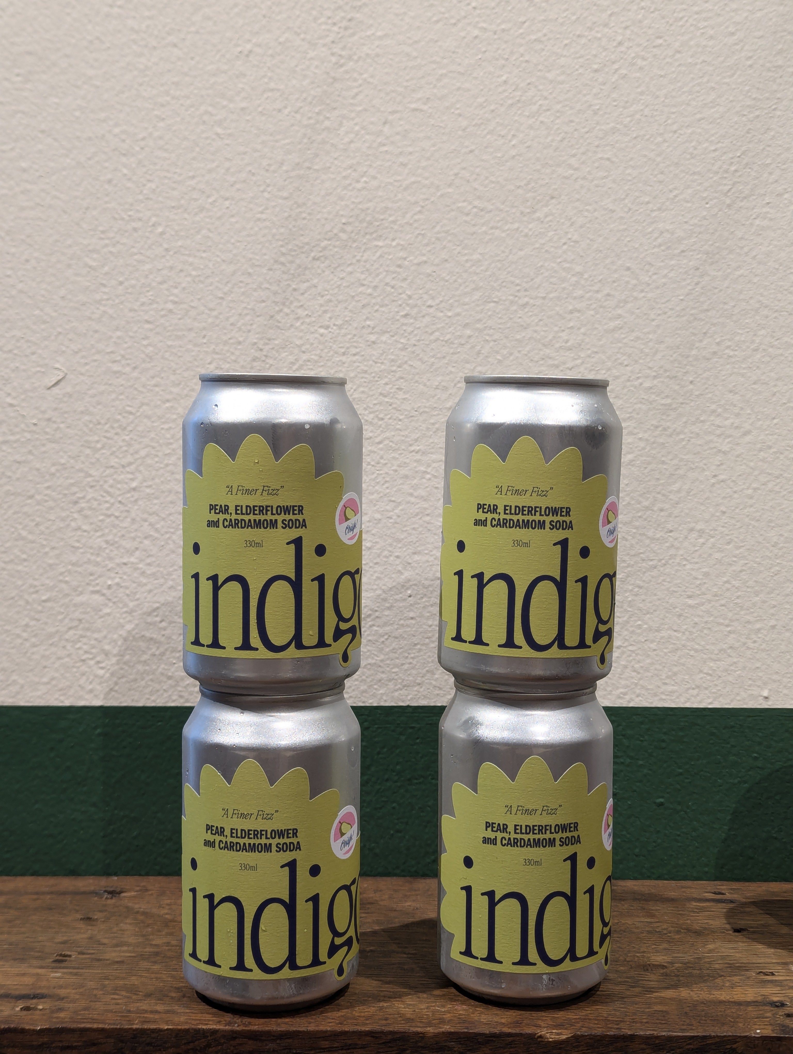 Indigo 'Pear, Elderflower & Cardamom' Non Alcoholic Soda | Melbourne