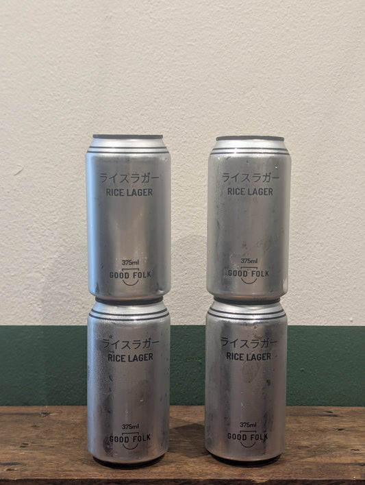 Good Folk 'Rice' Lager | Newcastle, NSW
