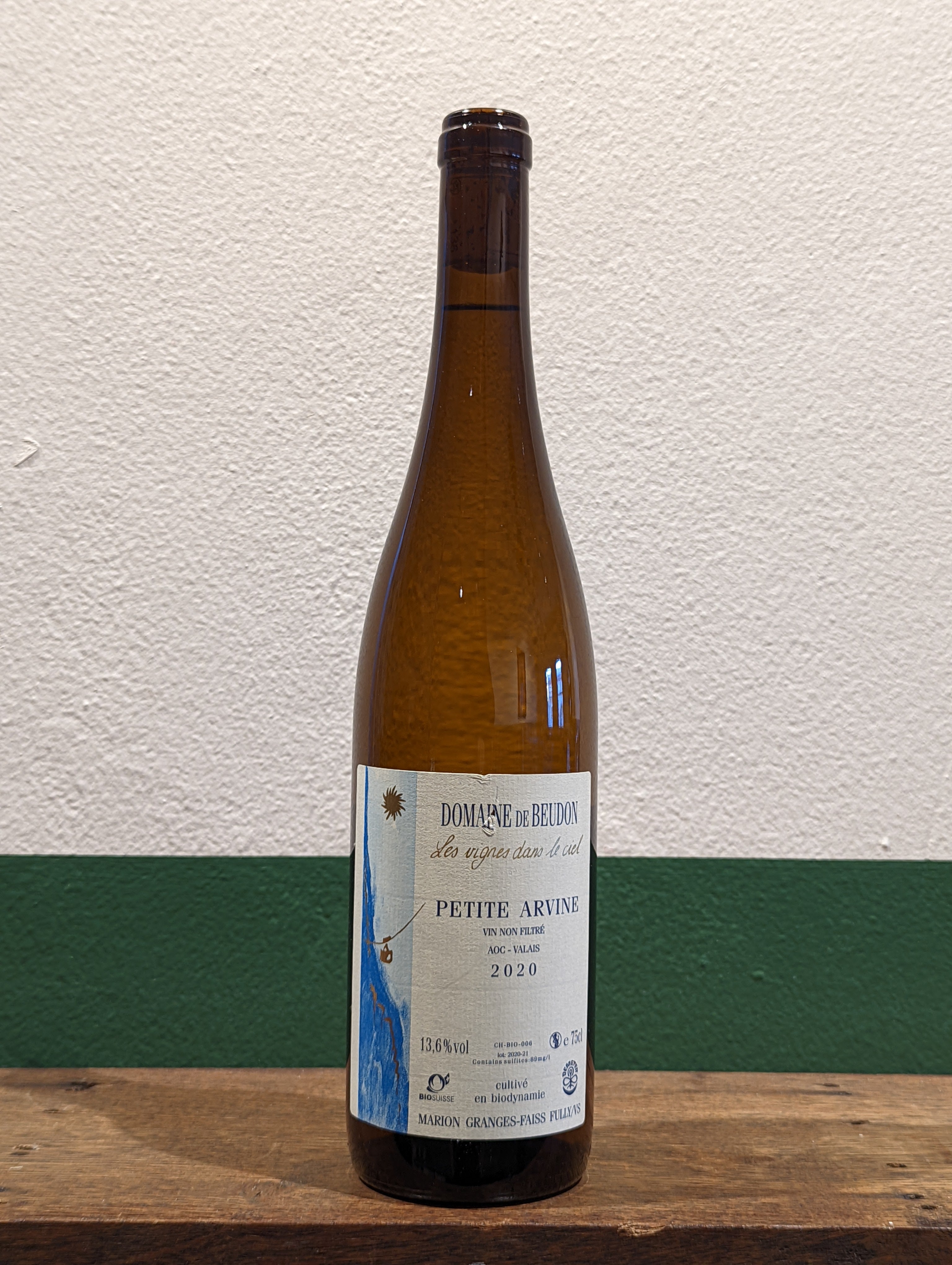 Beudon Petite Arvine 2020 | Valais, Switzerland