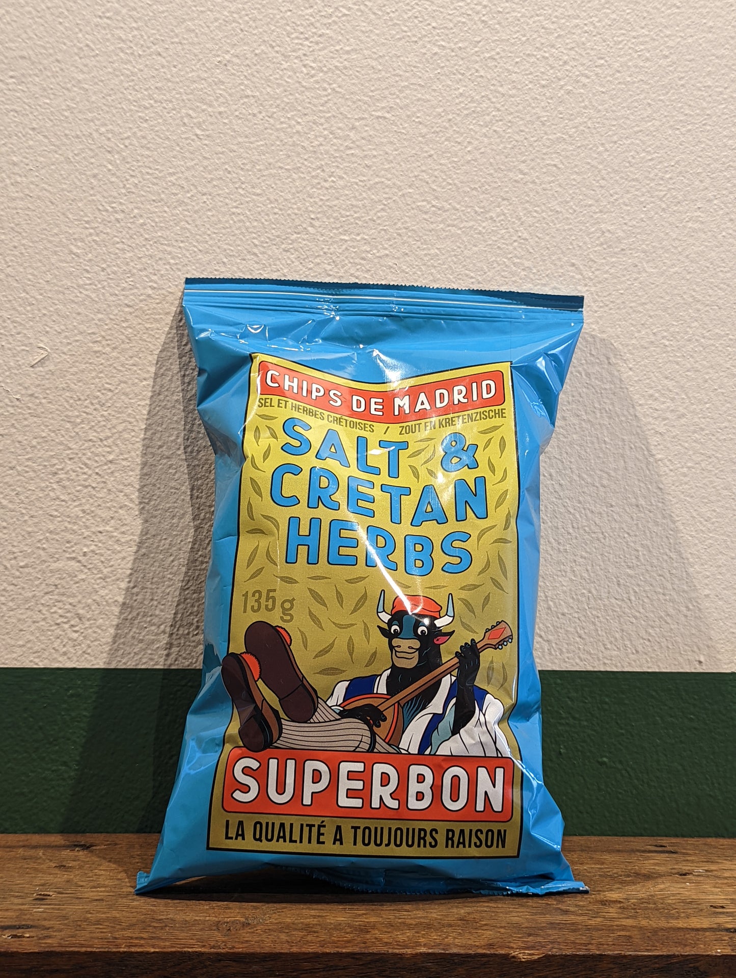 Superbon - Salt & Creatan Herb Crisps