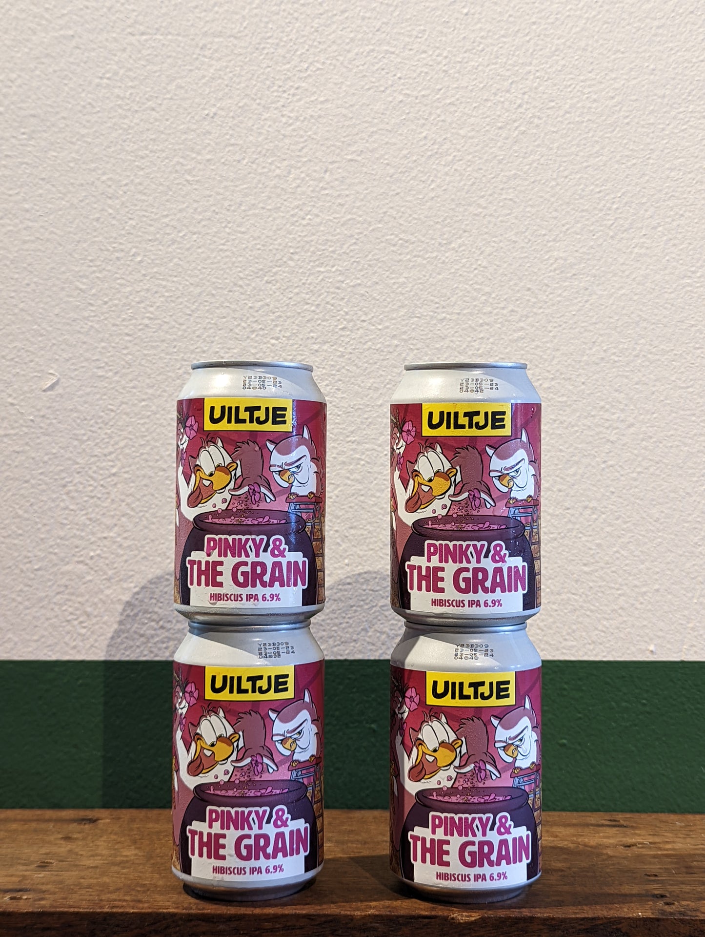 Uiltje - Pinky and the Grain Hibiscus Rose IPA