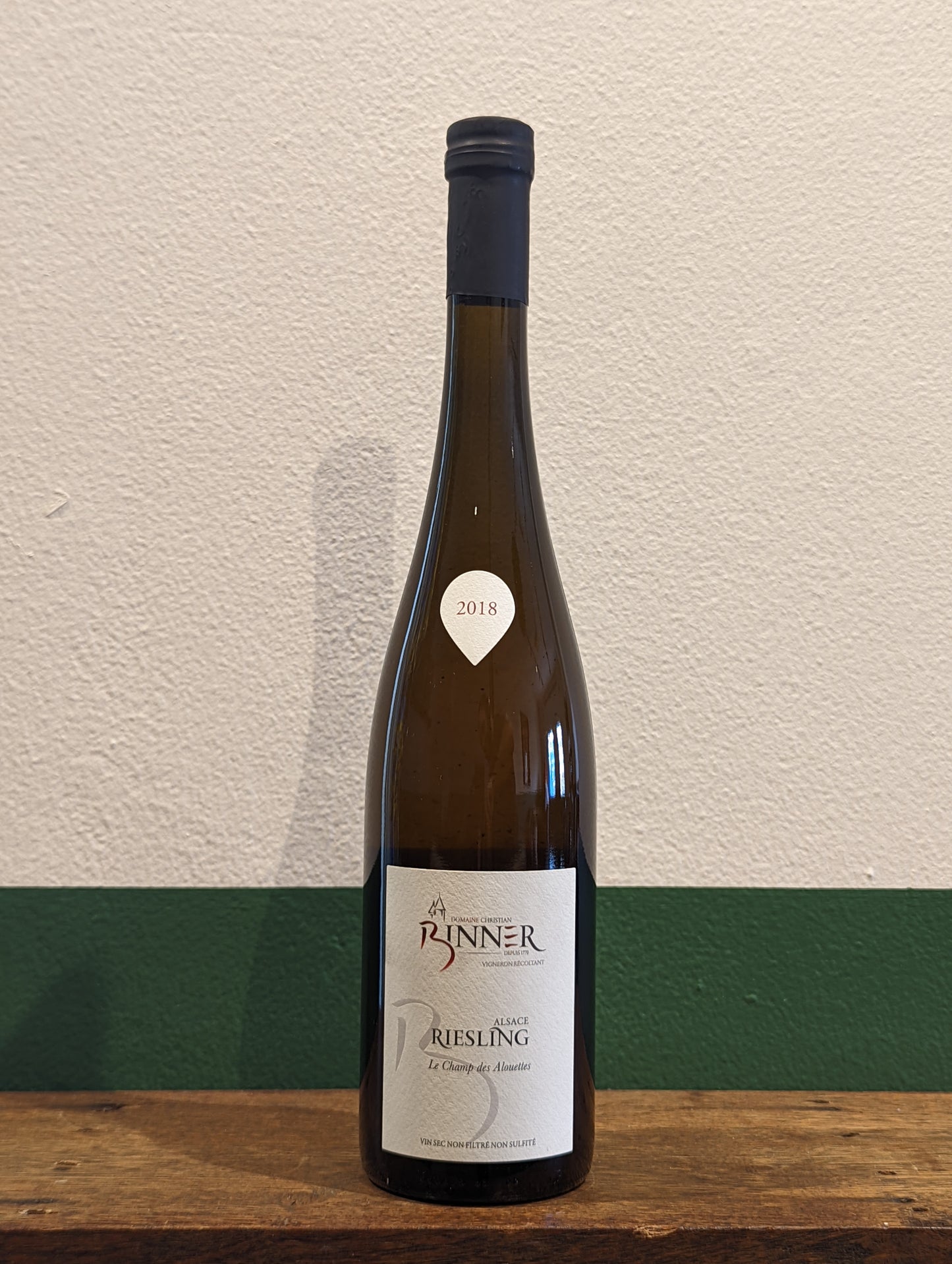 Christian Binner - Les Champs des Alouettes Riesling 2018