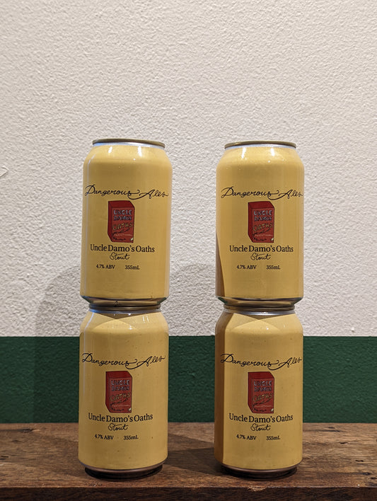 Dangerous Ales 'Uncle Damo's Oaths' Oatmeal Stout | Milton, NSW
