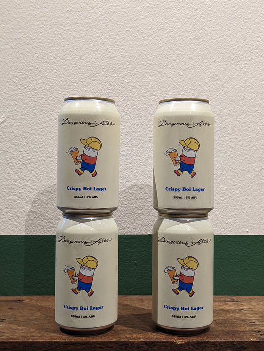 Dangerous Ales 'Crispy Boi' Lager | Milton, NSW