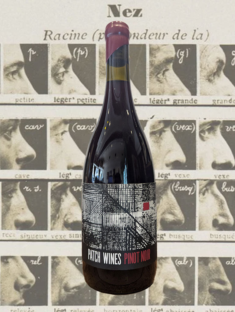 A bottle of Patch Wines Pinot Noir 2025 from Yarra Valley
