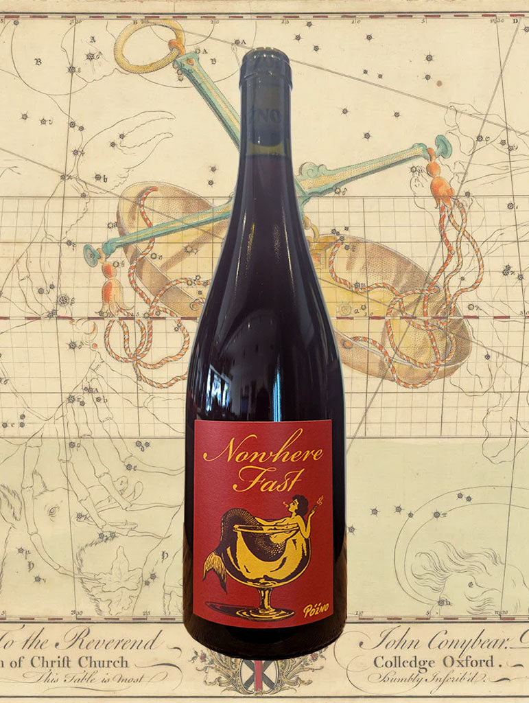 A bottle of Pozno 'Nowhere Fast' Grenache 2023 from McLaren Vale