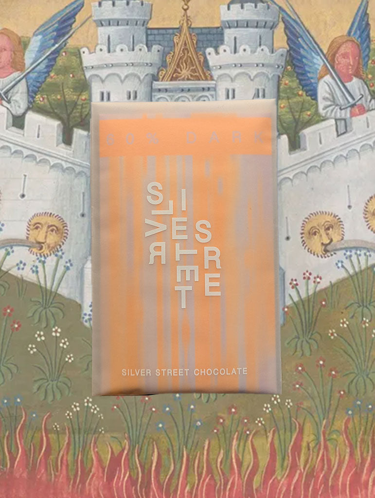 A bar of Silver Street 'Ecuador 60%' Single Origin Chocolate from Sydney, NSW