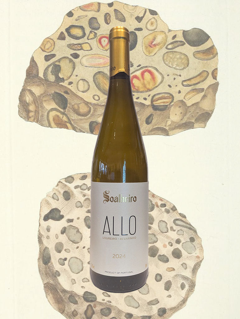 A bottle of Soalheiro 'Allo' Vinho Verde 2024 from Moncao e Melgaco, Portugal