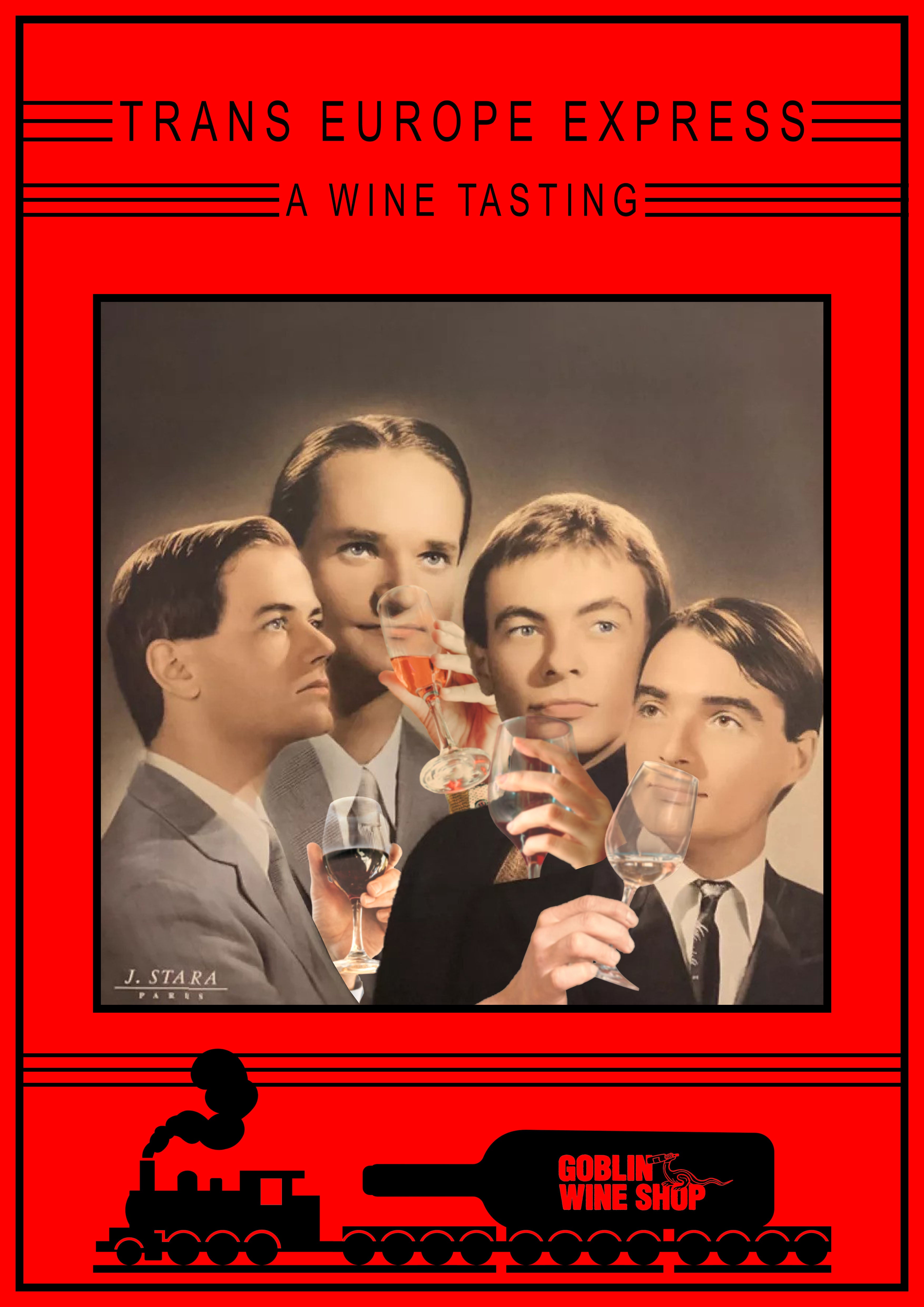 TRANS-EUROPE EXRESS | European Wine Tasting, Fri 1st May