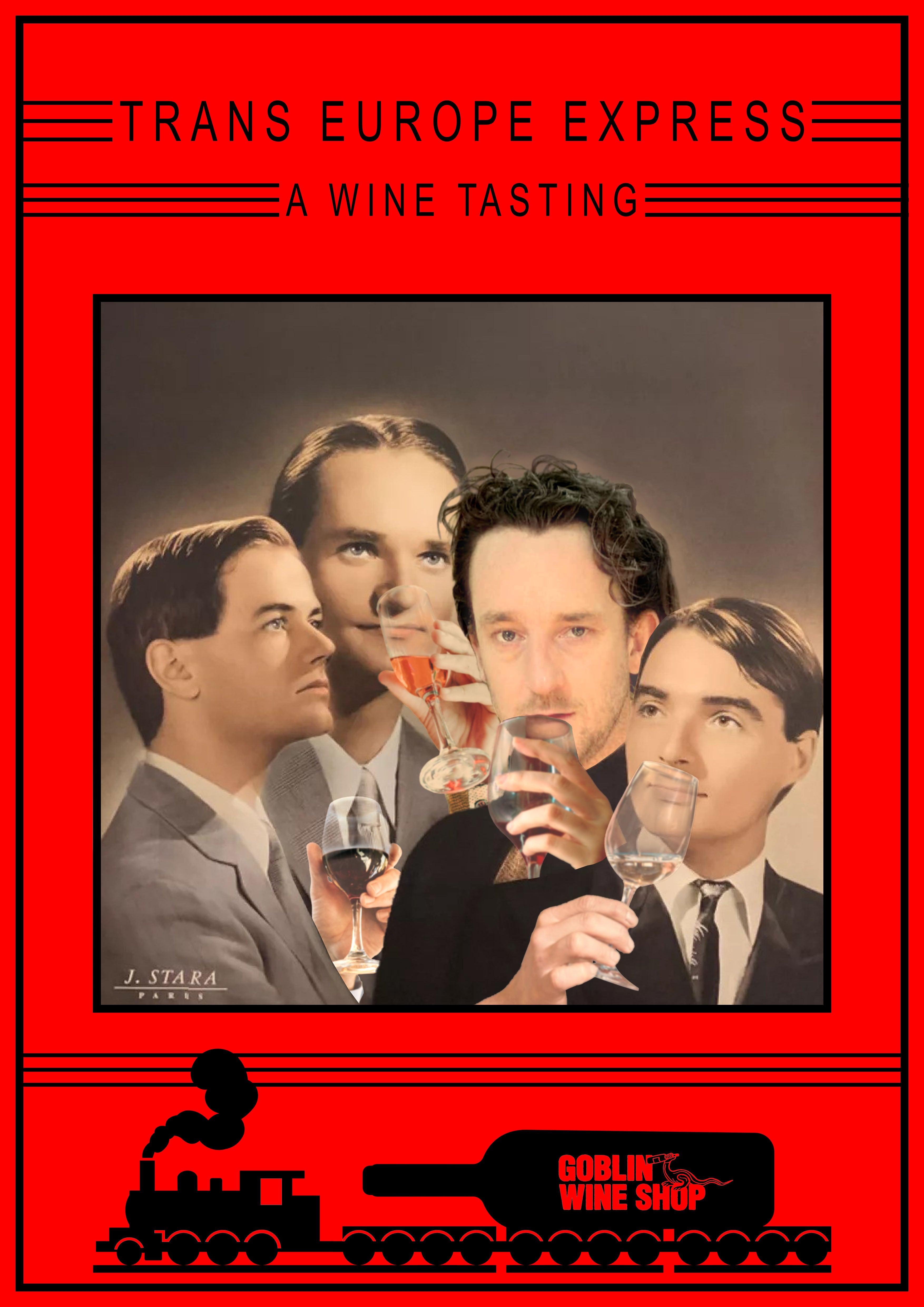 TRANS-EUROPE EXRESS | European Wine Tasting, Fri 1st May