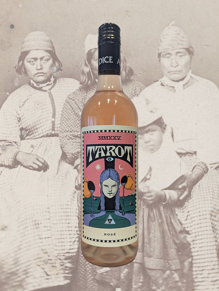 A bottle Tarot Rose Grenache 2025 from South Australia