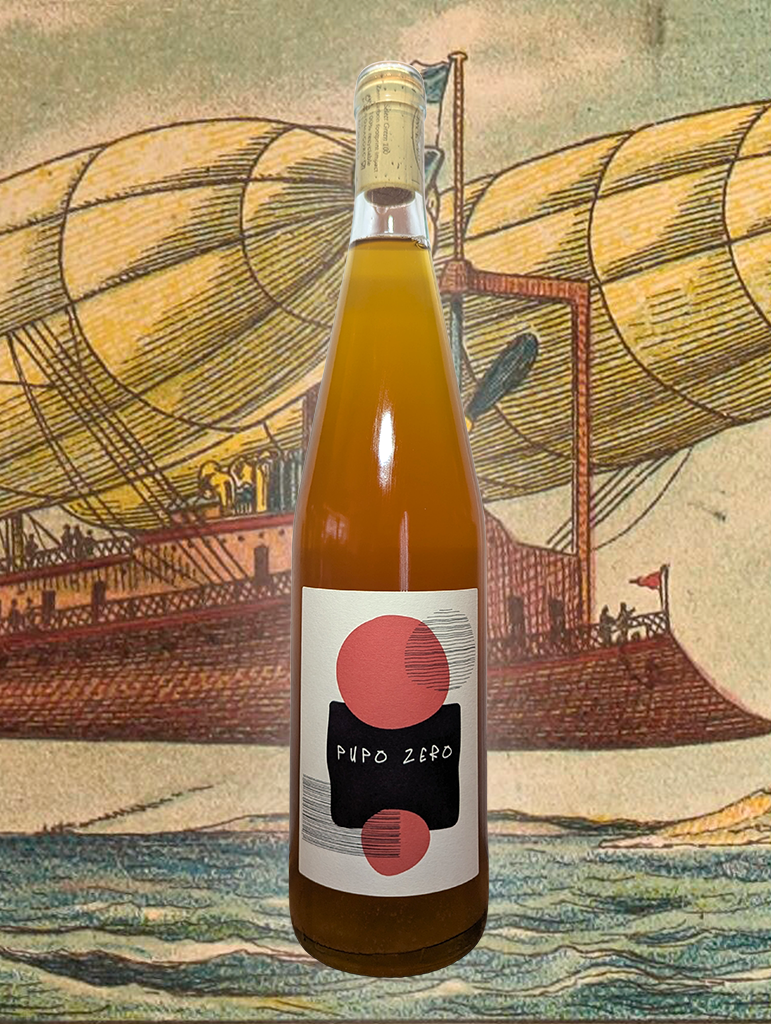 A bottle of Tenuta Nardone 'P Zero' Greco 2022 from Campania, Italy - A savoury, spiced, and textured skin contact Greco!