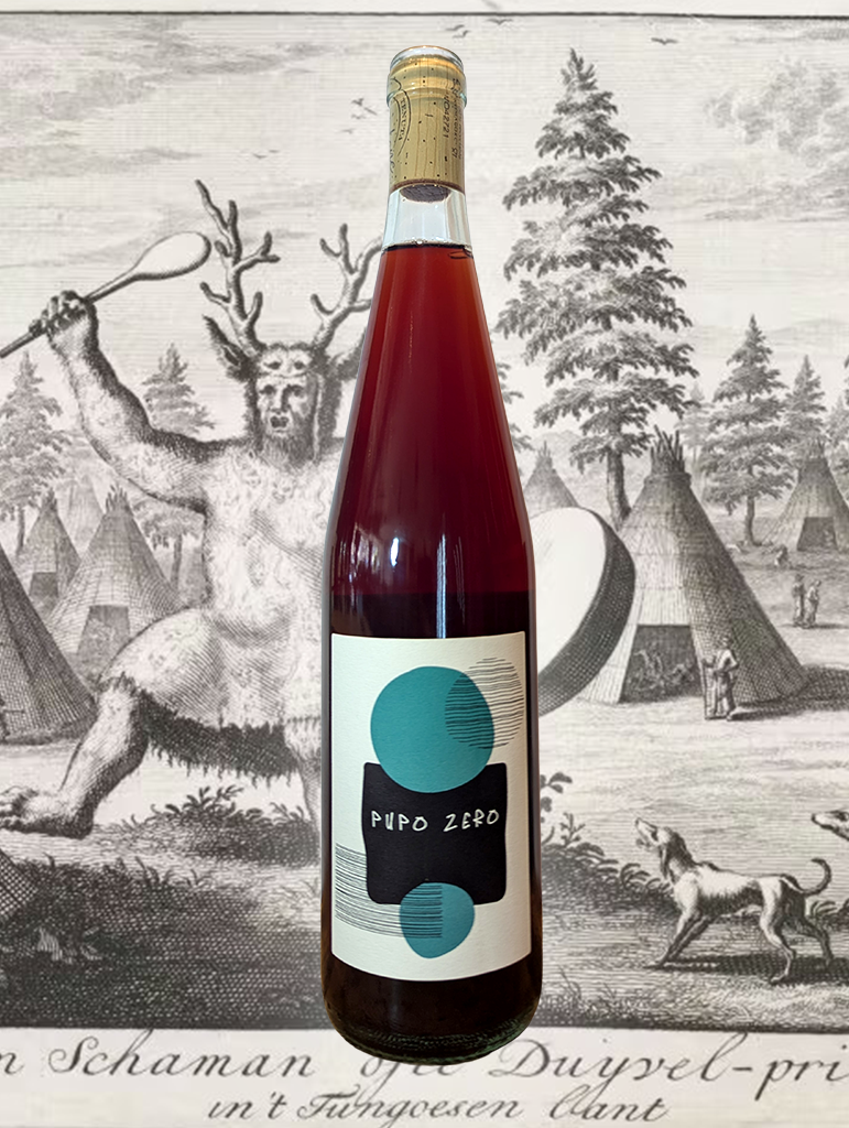 A bottle of Tenuta Nardone 'P Zero' Rosato 2021 from Campania, Italy - A fun and fruity chilled red from Campania!