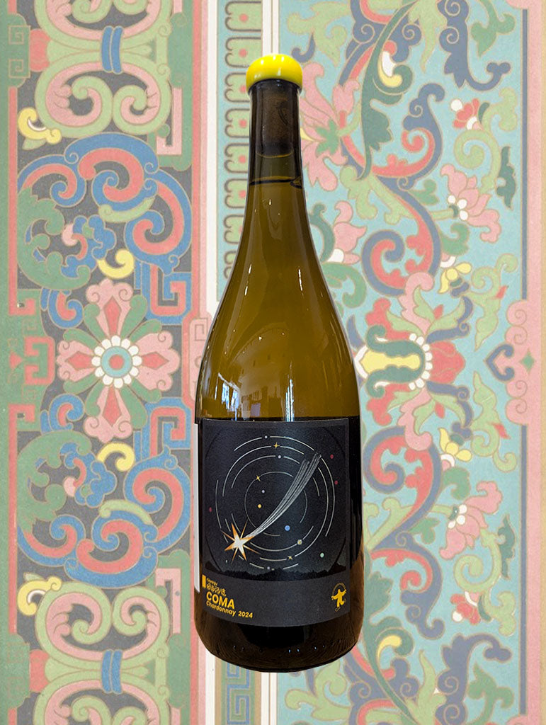 A bottle of Tinnyu 'Coma' Chardonnay 2024 from Yunnan, China
