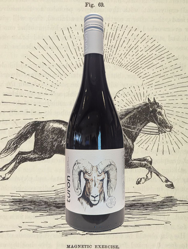 A bottle of Turon 'Hills Series' Pinot Noir 2023 from the Adelaide Hills