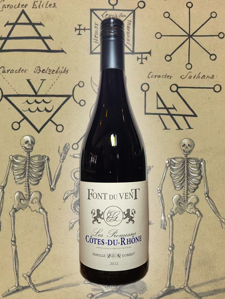Font du Vent 'Promises' Rouge Cotes-du-Rhone 2023 | Southern Rhone, France