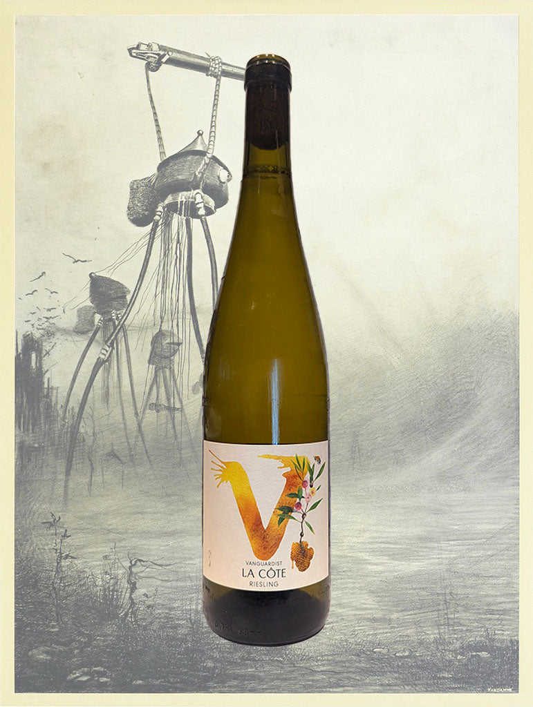 A bottle of Vanguardist 'La Cote' Riesling 2025 from Clare Valley