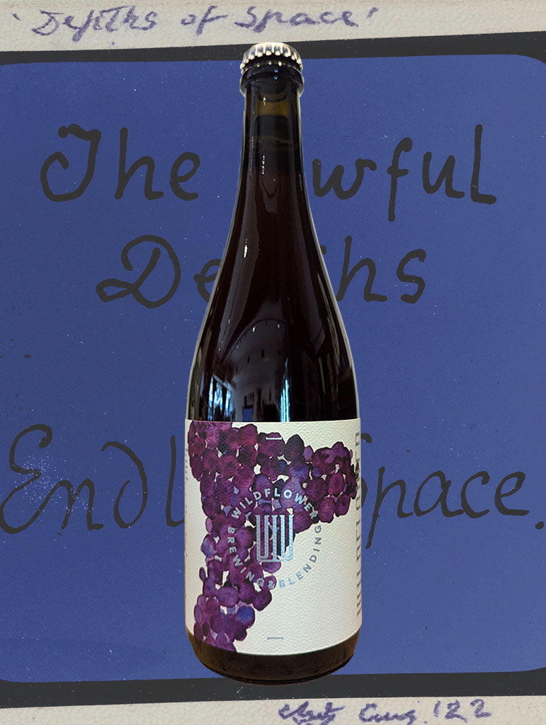 A bottle of Wildflower 'St Walter' Gamay Aged Wild Ale 2025 from Marrickville, NSW