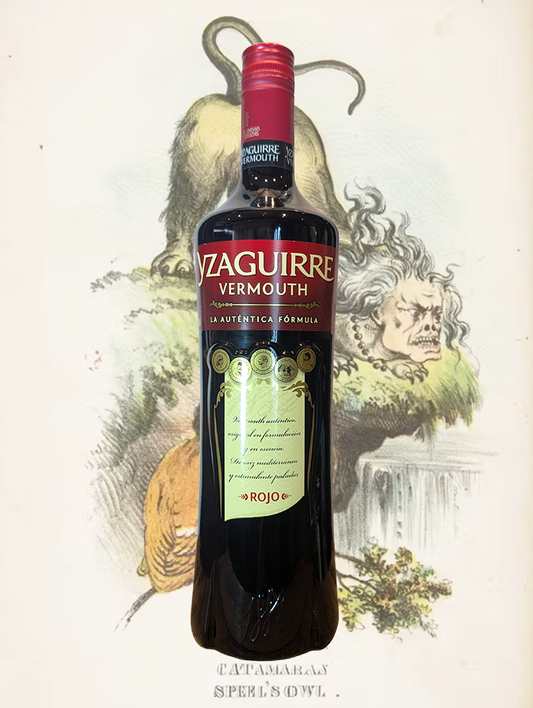 A bottle of Yzaguirre 'Rojo' Vermouth from Catalunya, Spain