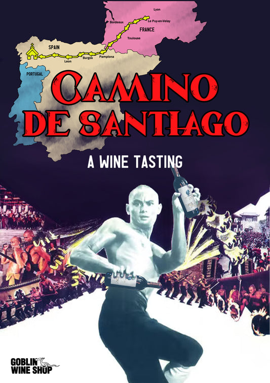 Poster for a Spanish wine tasting in Marrickville, 2204