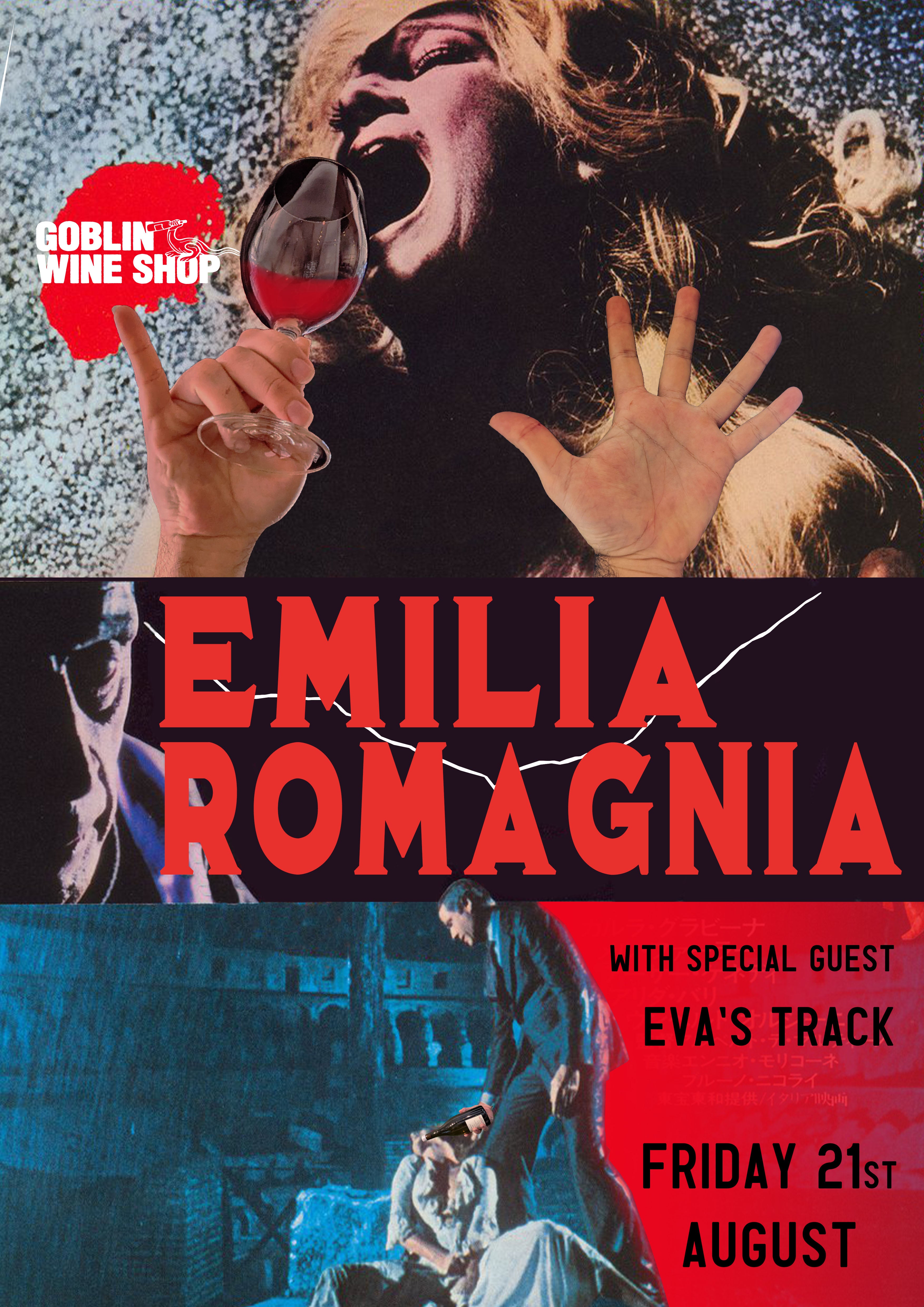EMILIA-ROMAGNA | Italian Wine Tasting Fri 21st AUGUST