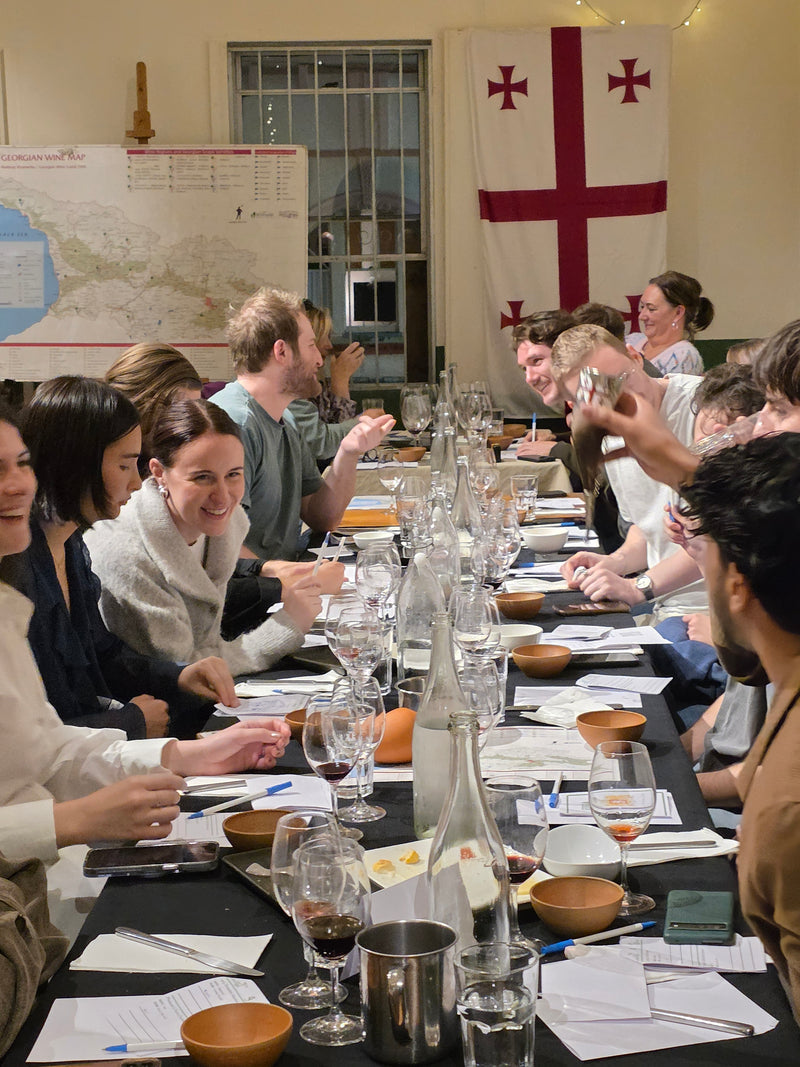 Georgian wine tasting at Goblin