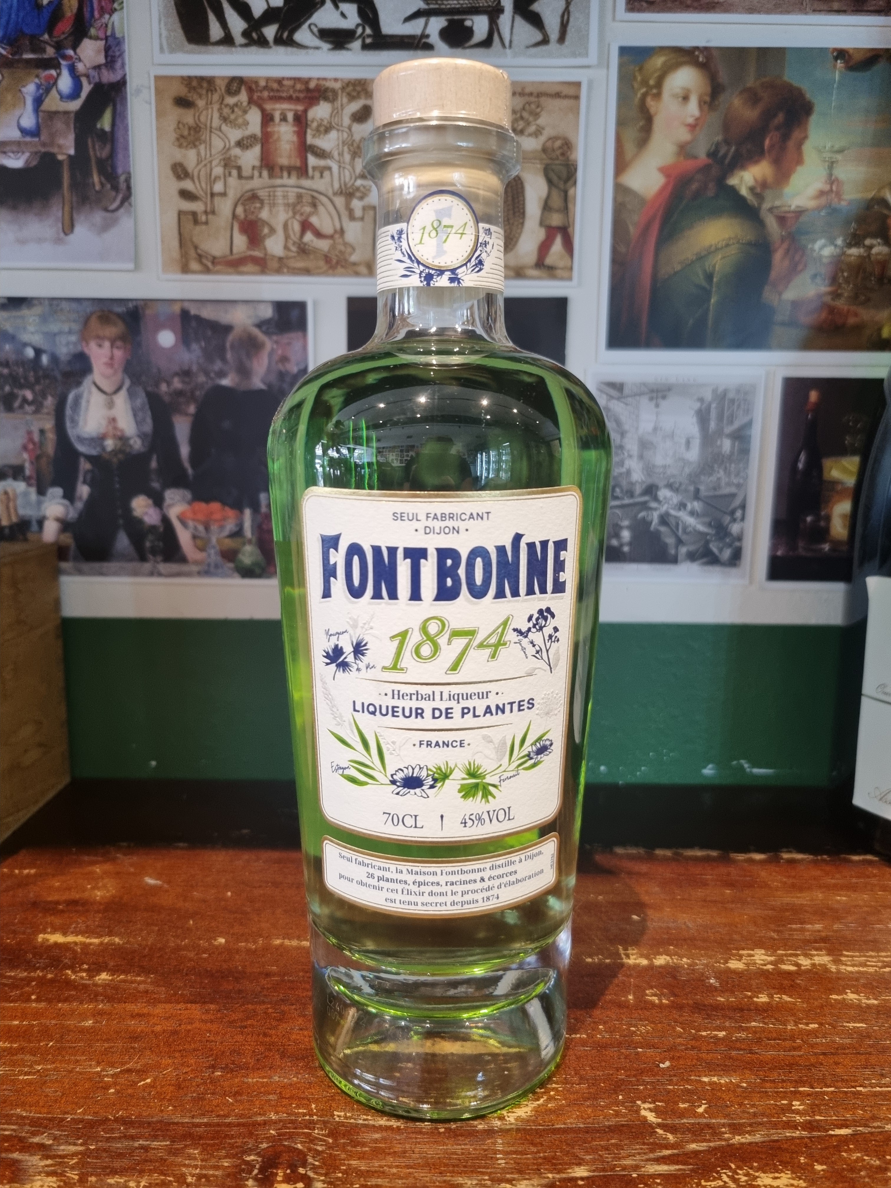 Fontbonne 1874 Herbal Liqueur | Dijon, France