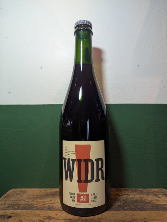 Andrea Calek x Cyril Zangs 'Widr #2' Pet Nat NV | Ardeche, France