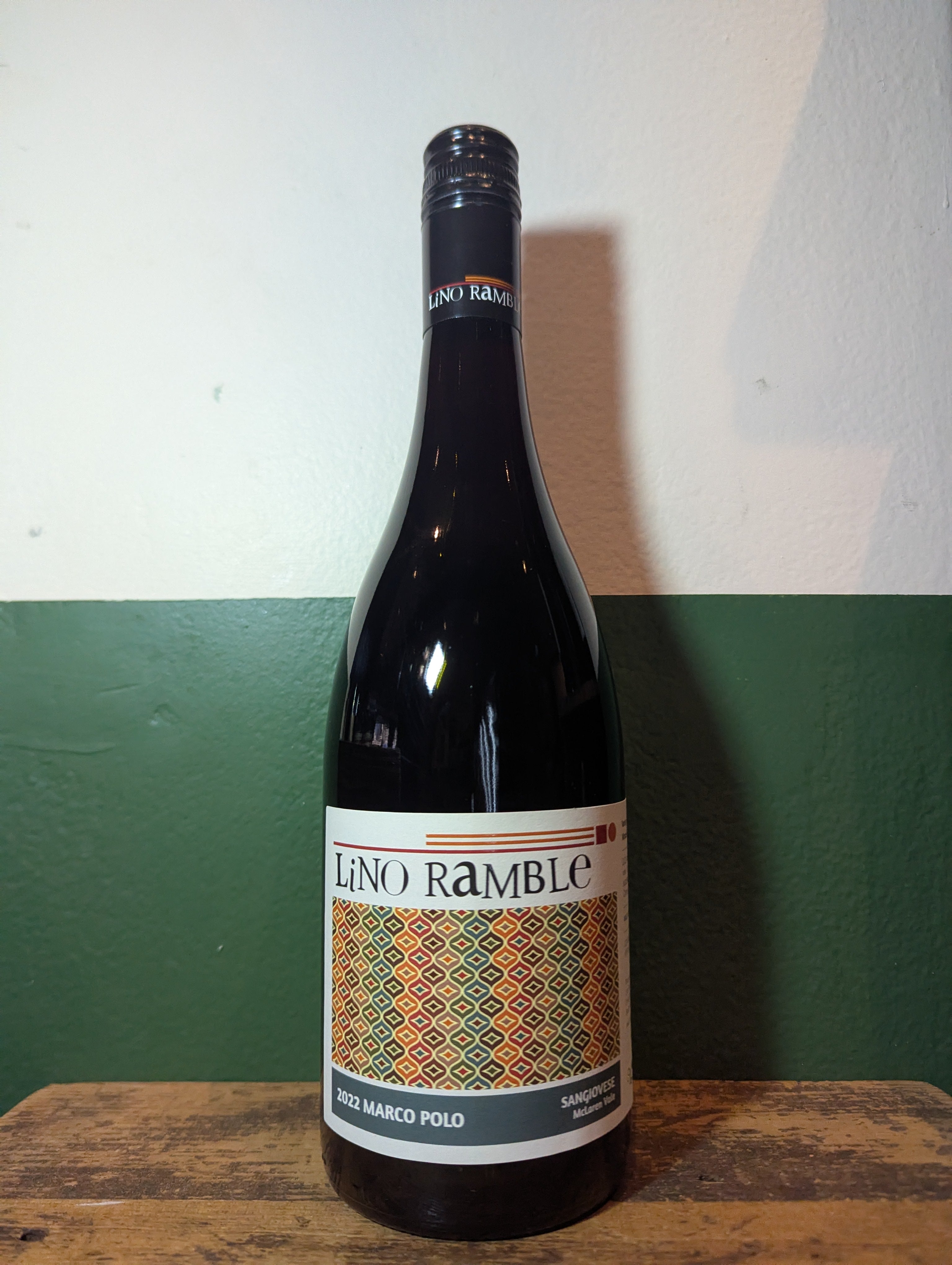 Lino Ramble 'Marco Polo' Sangiovese 2022 | McLaren Vale