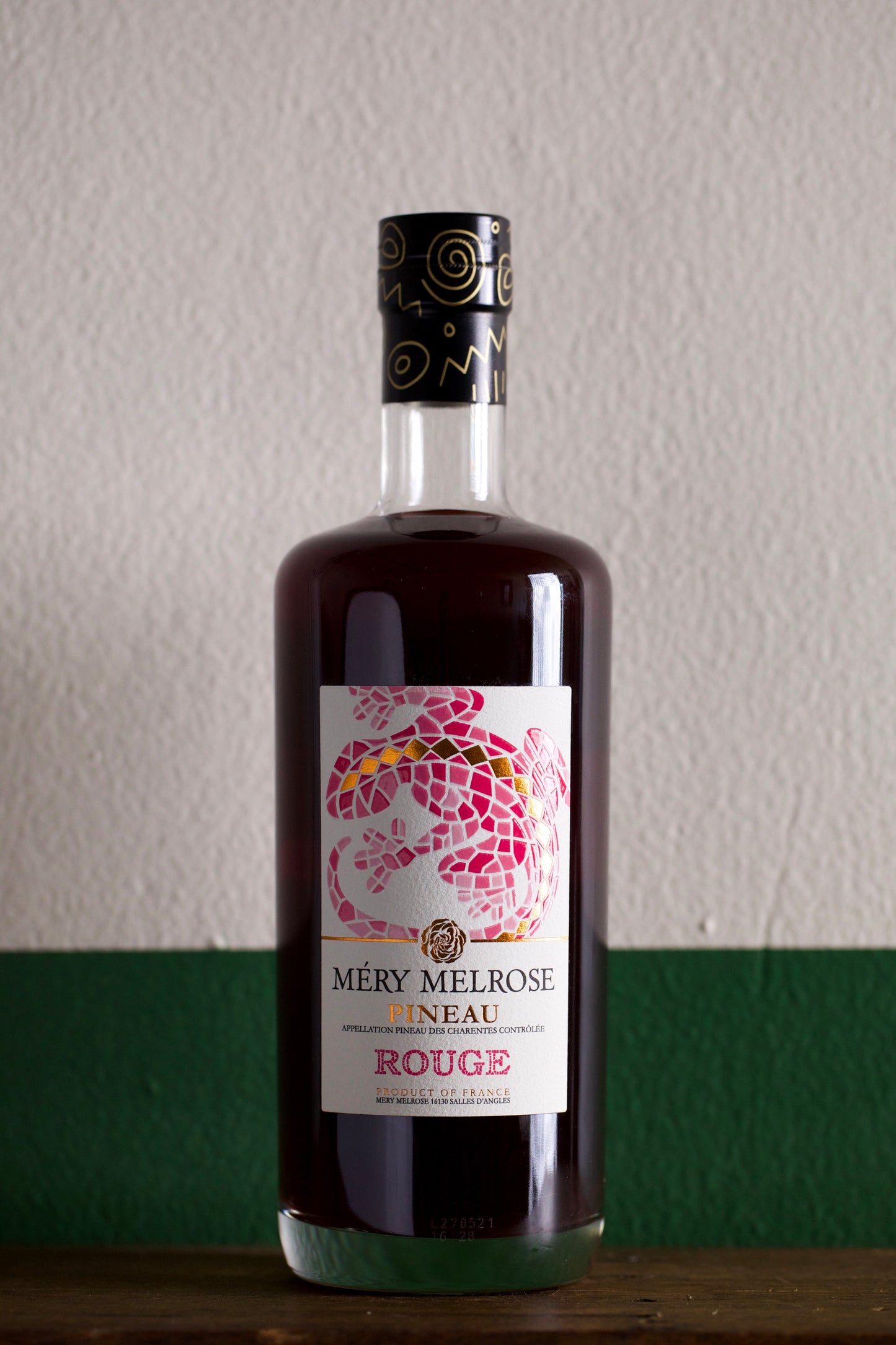Bottle of Mery Melrose Pineau Rouge Mistelle 750ml