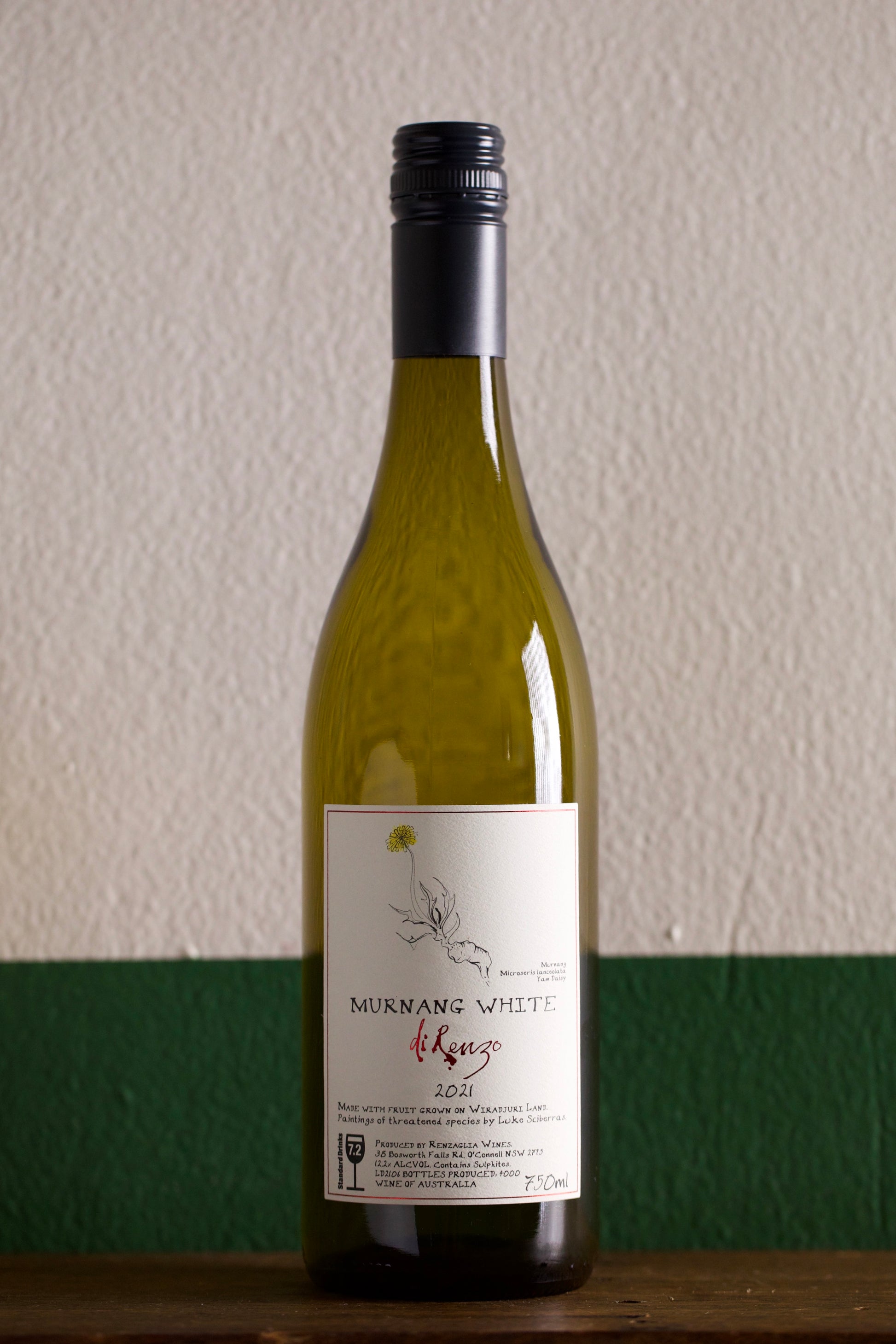 Bottle of Renzaglia Wines 'Murnang White di Renzo' 2021 750ml