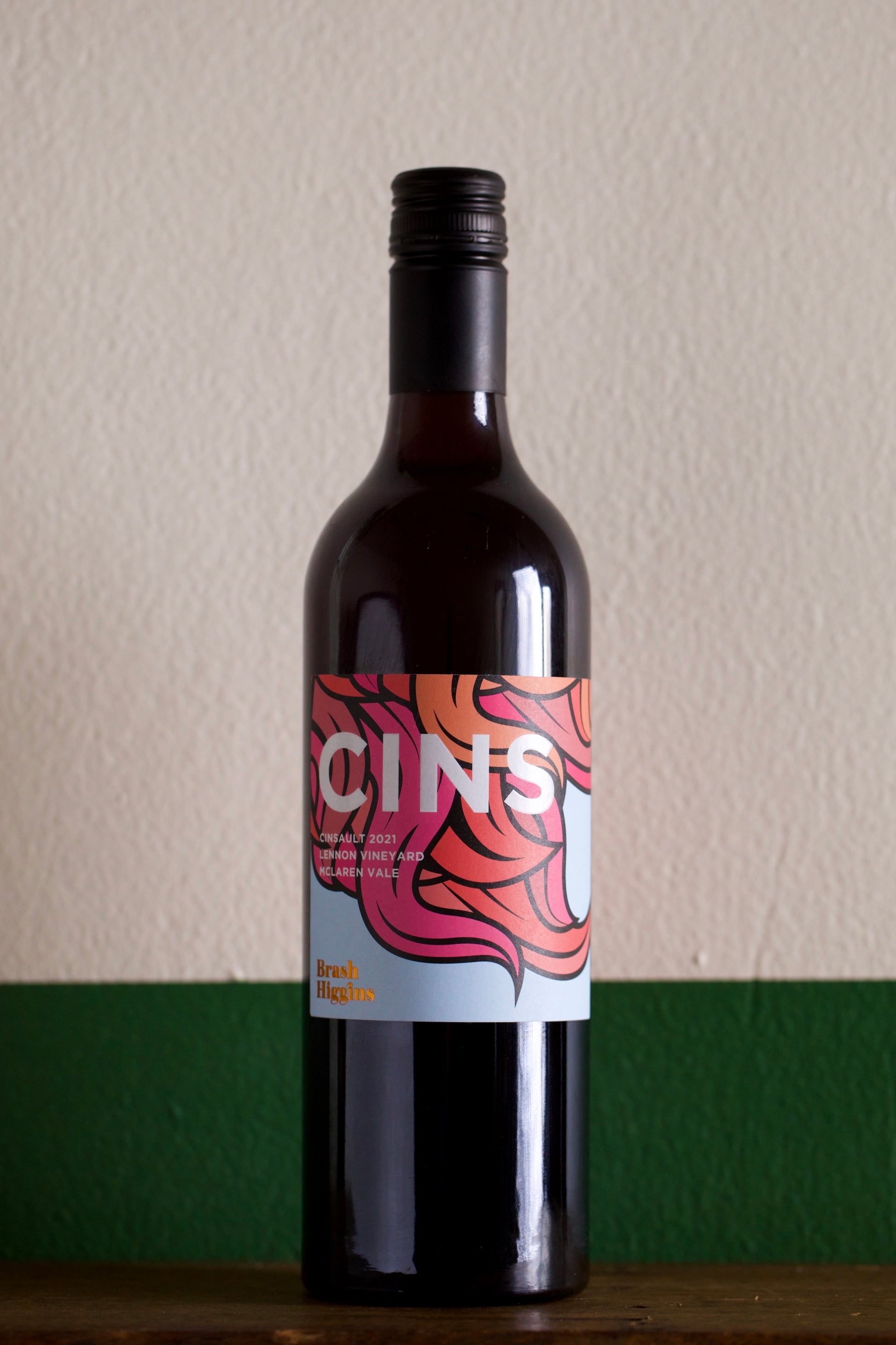 Bottle of Brash Higgins 'CINS' Cinsault 2021 750ml