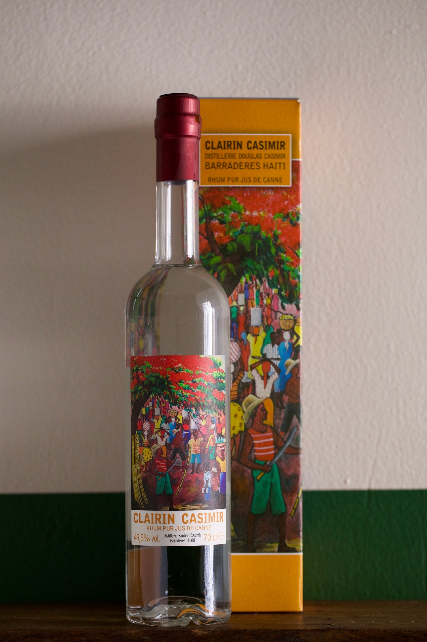 Bottle of Distillerie Douglas Casimir 'Clairin Casimir' 700ml