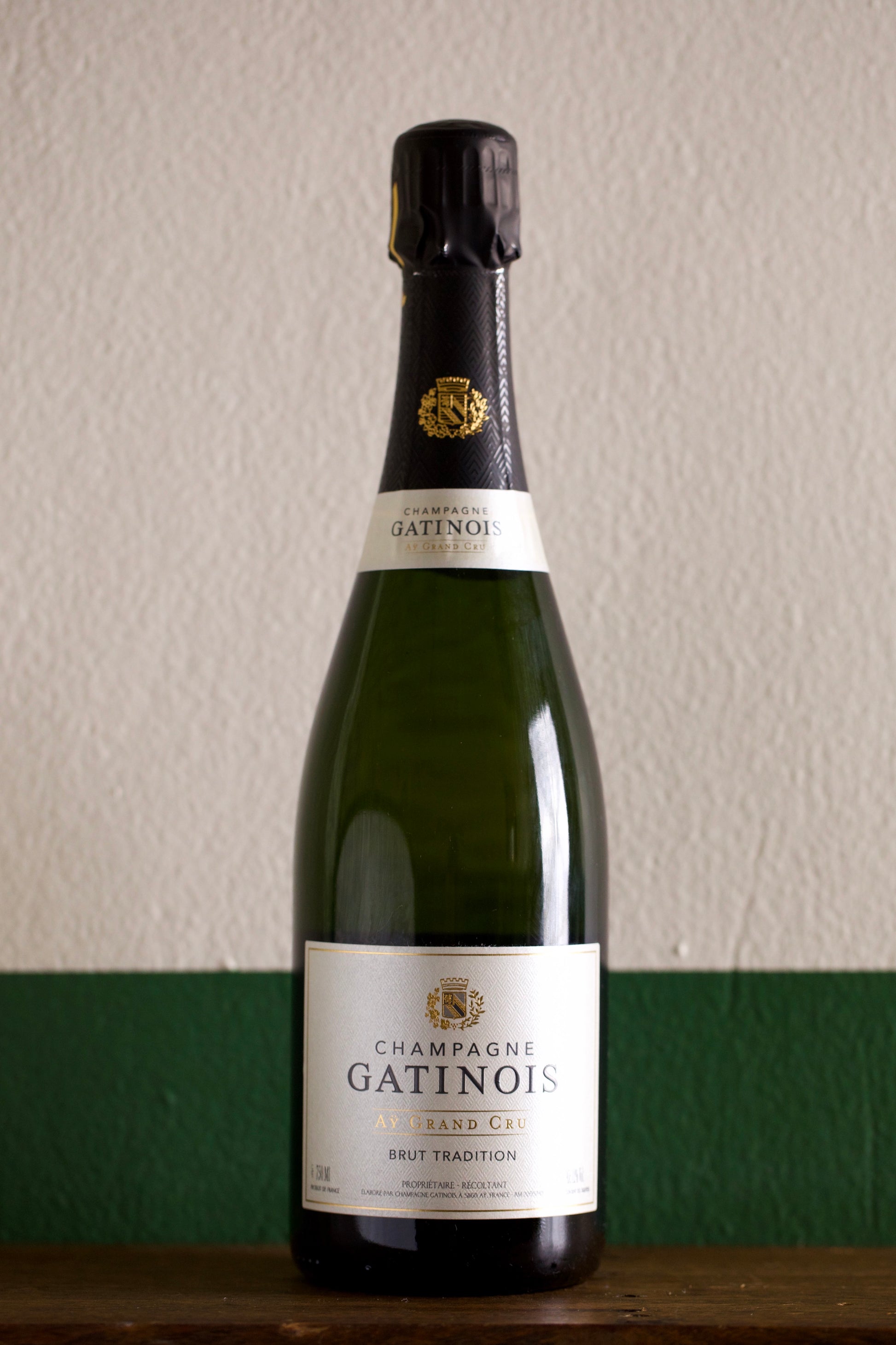 Bottle of Champagne Gatinoise Grand Cru Brut Tradition NV 750ml