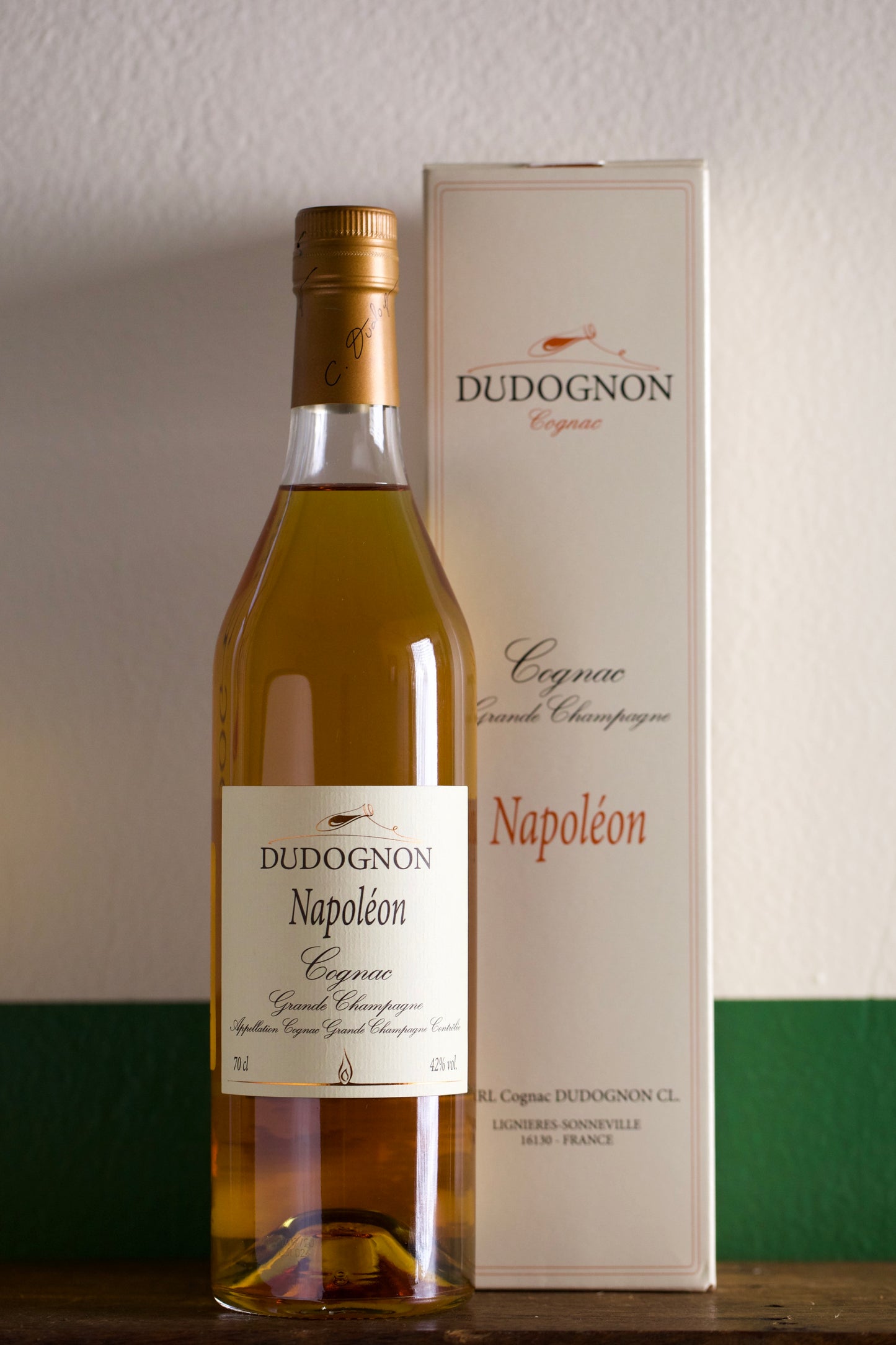 Bottle of Cognac Dudognon 'Napoleon' 15 years 700ml