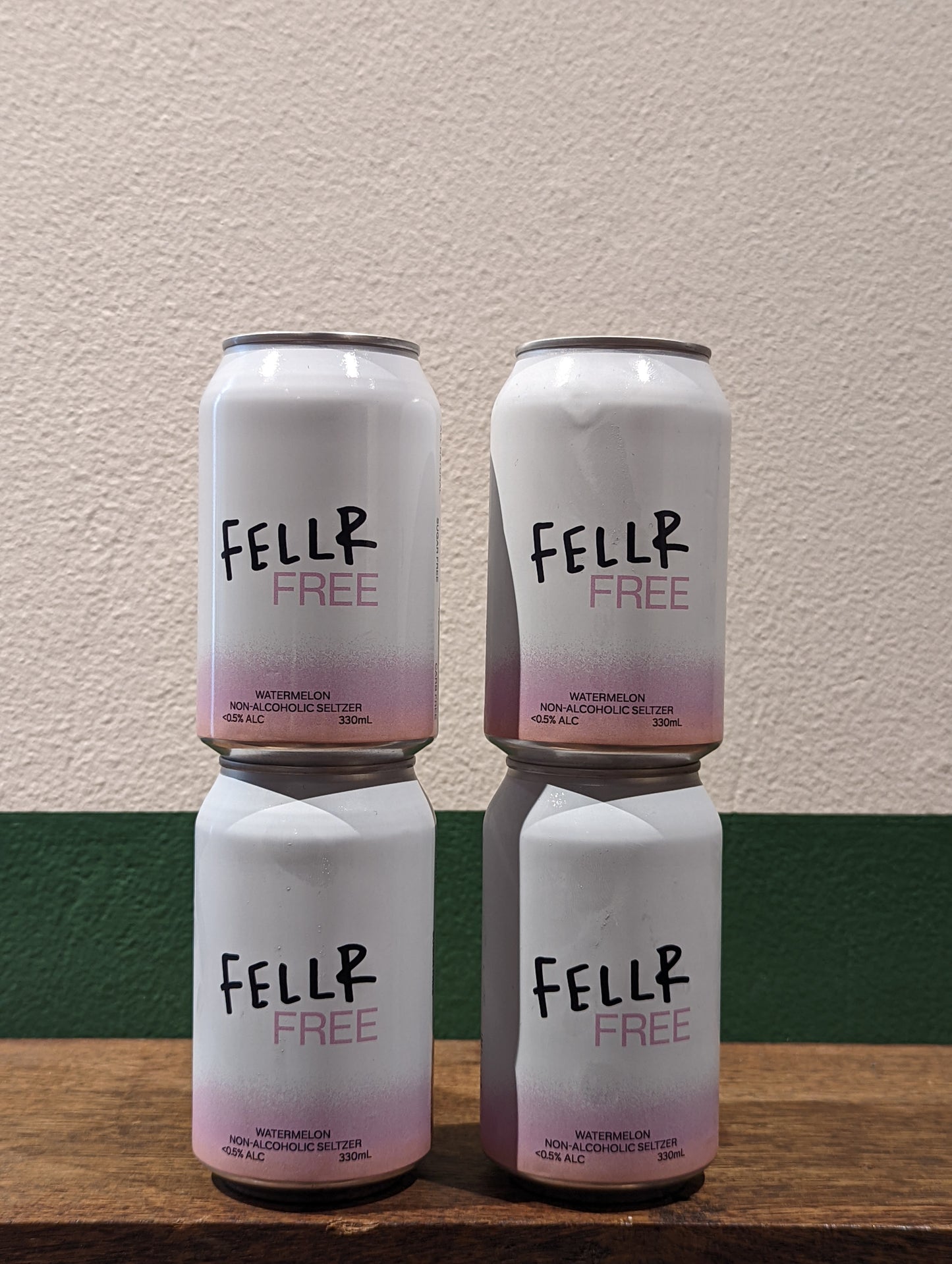 Fellr FREE - Non-Alcoholic Watermelon Seltzer