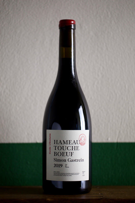 Simon Gastrein red wine magnum – 1.5L bottle of Syrah, Gamay, and rare Mornen Noir from St Joseph, Northern Rhône. Whole-bunch fermented, aged in old oak.